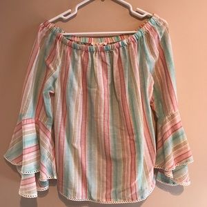 Off the shoulder shirt